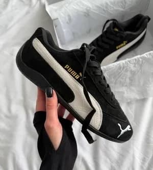 Puma Speedcat OG Black White Women's Shoes