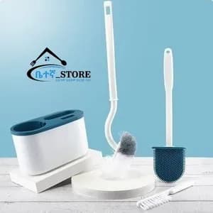 3-in-1 Toilet Cleaning Brush Set