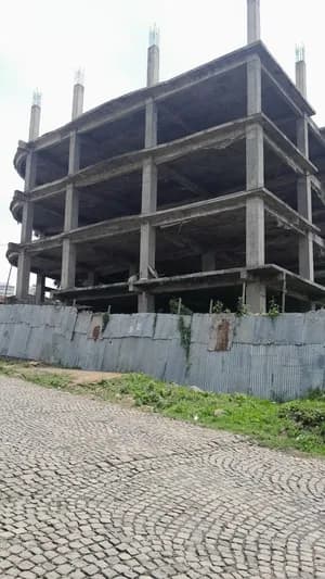Unfinished B+G+8 Building 1300 Sqm