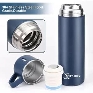 Vacuum Flask Set 500ml with Cups