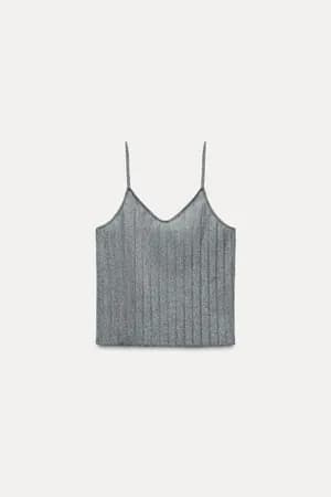 Zara Soft Pleated Cami Top