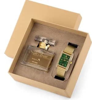 Polo-Air Women Perfume Watch Gift Set