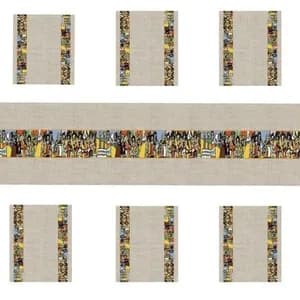 Dining Table Accessories Set with Runner