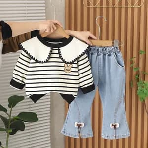 Girls Two Piece Set Casual Outfit 1-5 years