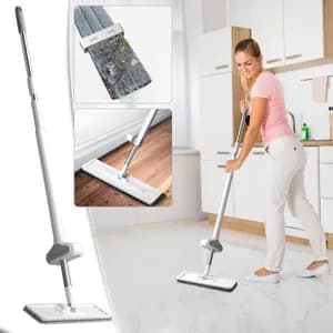 Telescopic Stainless Steel Self Twisting Flat Mop