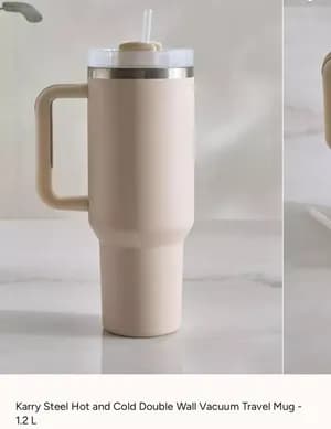 Karry Steel Vacuum Travel Mug 1.2L