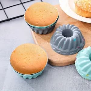 6pcs Silicone Baking Mold