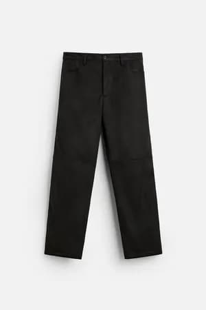 Zara Faux Suede Pants Size 33